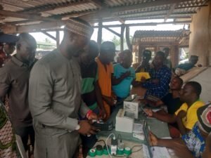 Alt Text: A detailed infographic showing the step-by-step process of photosynthesis in a plant leaf. Image Title: Visual b...